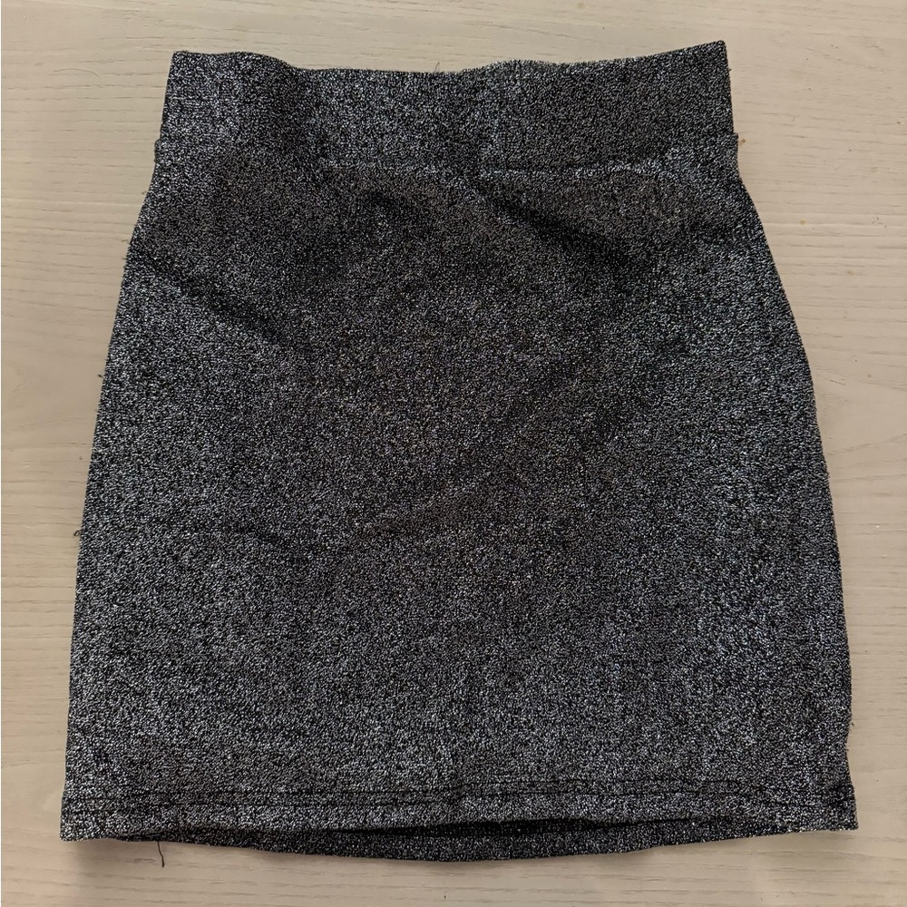 forever 21 shiny mini skirt